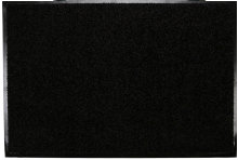 Dörrmatta Svart 80 x 120 cm